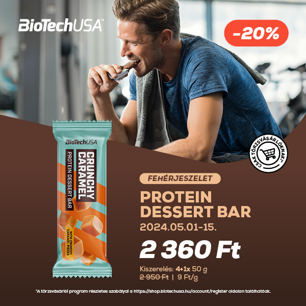 BioTechUSA: Protein Dessert Bar akció