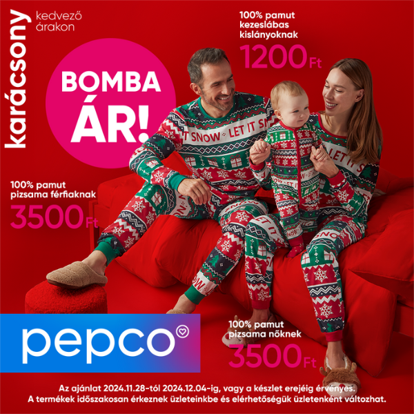 Pepco: Karácsonyi promóció