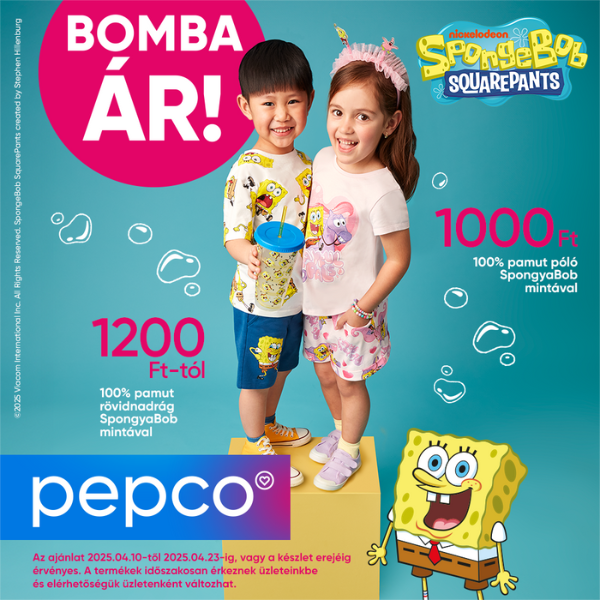 Pepco: Áprilisi promóció